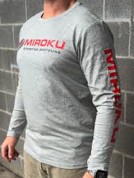 MIROKU PRECISION LONG SLEEVE TEE GREY