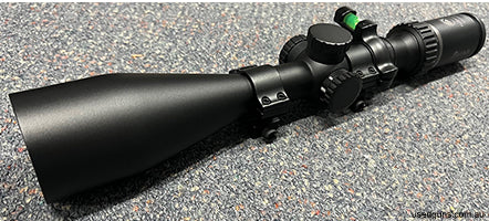 Burris Fullfield E1 6.5-20x50 with Ballistic Plex retile in excellent condition. Comes in a set of weaver rings and with a bubble level. $15 post Australia Wide
