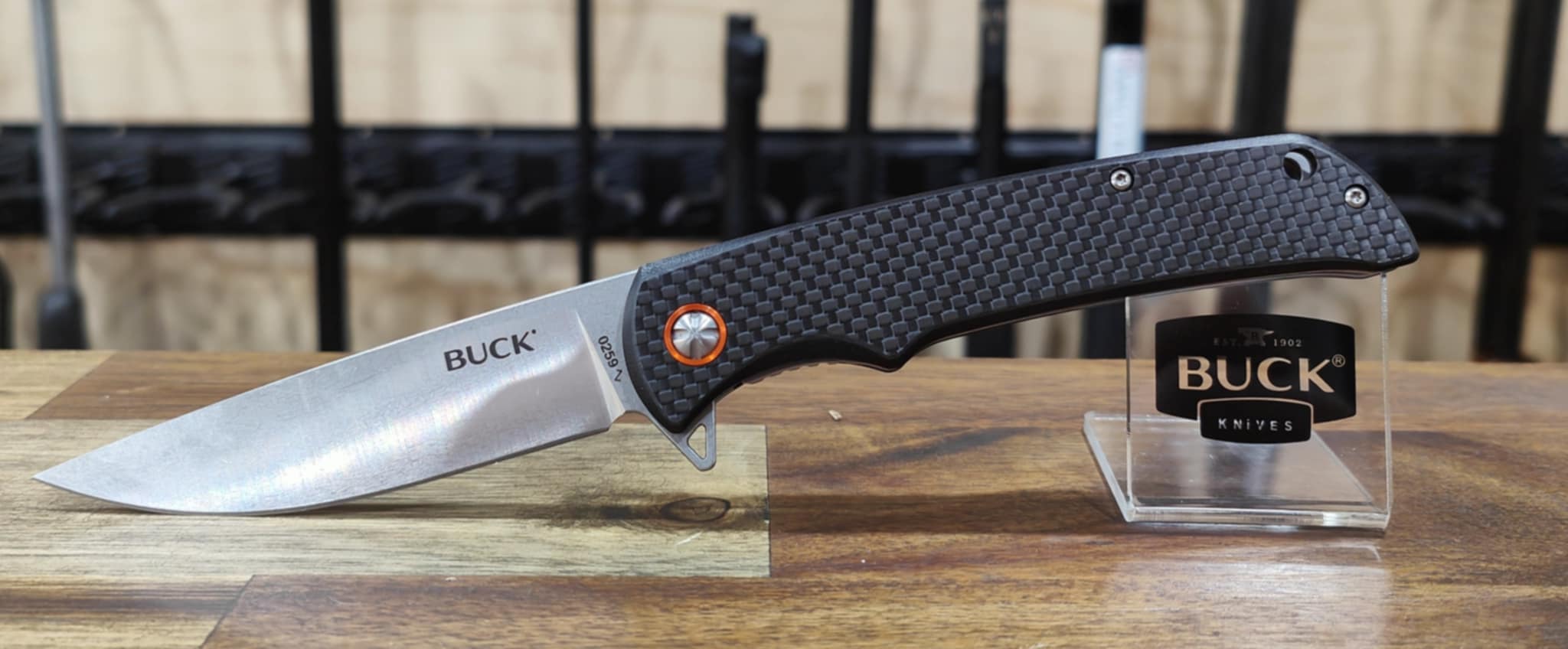 Buck Haxby 259 Drop Point Carbon