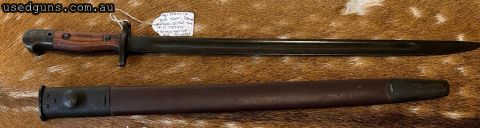 P1907 blade stamped ‚Äö√Ñ√≤X OA‚Äö√Ñ√¥; scales ‚Äö√Ñ√≤Slaz42‚Äö√Ñ√¥; hilt ‚Äö√Ñ√≤C 79780‚Äö√Ñ√¥. Manufactured September 1942. Mangrovite scabbard. Postage to ea
