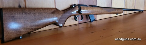 2015 Proof with a low round count, very smooth action and accurate with most ammo. Has a 10 shot magazine.