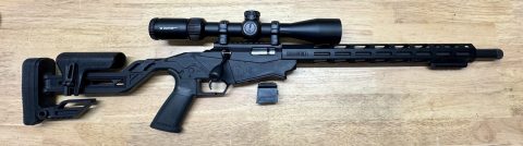 Rifle is in excellent condition with minimal use. Scope has minor ring marks (not crimping) in the FFP with MRAD reticle, I‚Äö√Ñ√∂‚àö√ë‚àö¬•m Deus medium 30mm m