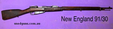 Rare New England Westinghouse 91/30 Finn capture, not many of these around. Good condition with good barrel, suit Finn collector, buyer to pay post and transfer