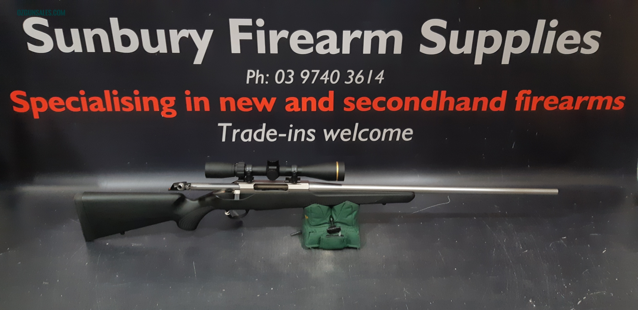 Tikka T3x Lite 7mm + Leupold 4-12 Scope S/H AU403