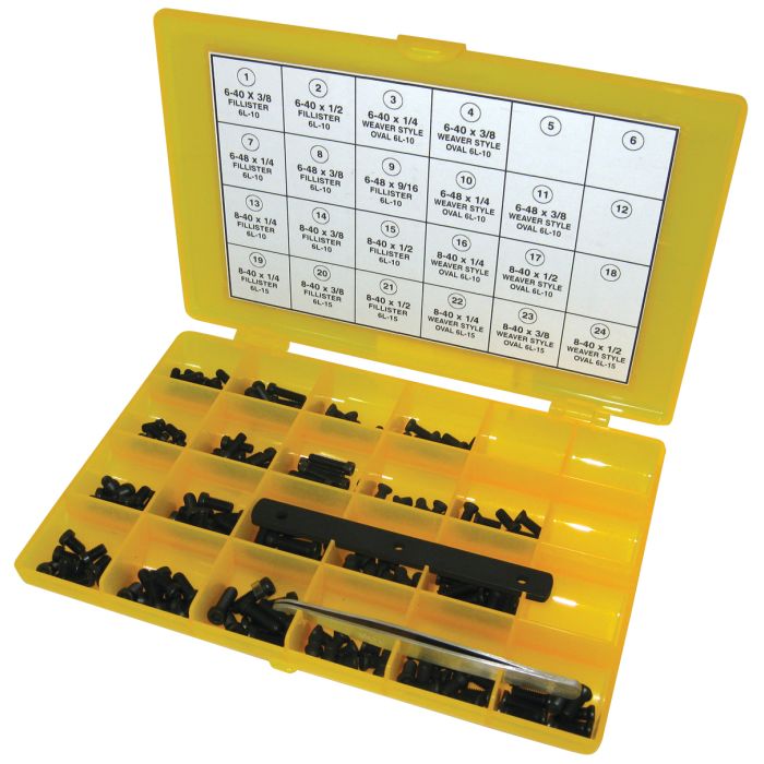 202 Piece Gunsmith Torx Head Screw Kit