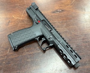 KELTEC
CP-33
22LR
10 SHOT
5.5" BARREL
THREADED MUZZLE FROM COMP
ADJUSTABLE REAR SIGHT
FIBER OPTIC FRONT SIGHT
OPTIC TOP RAIL
CASED WITH TWO MAGAZINES
BLACK FRAME
#MEY05

EXC+ $795
PRHOBITED IN NSW !!!