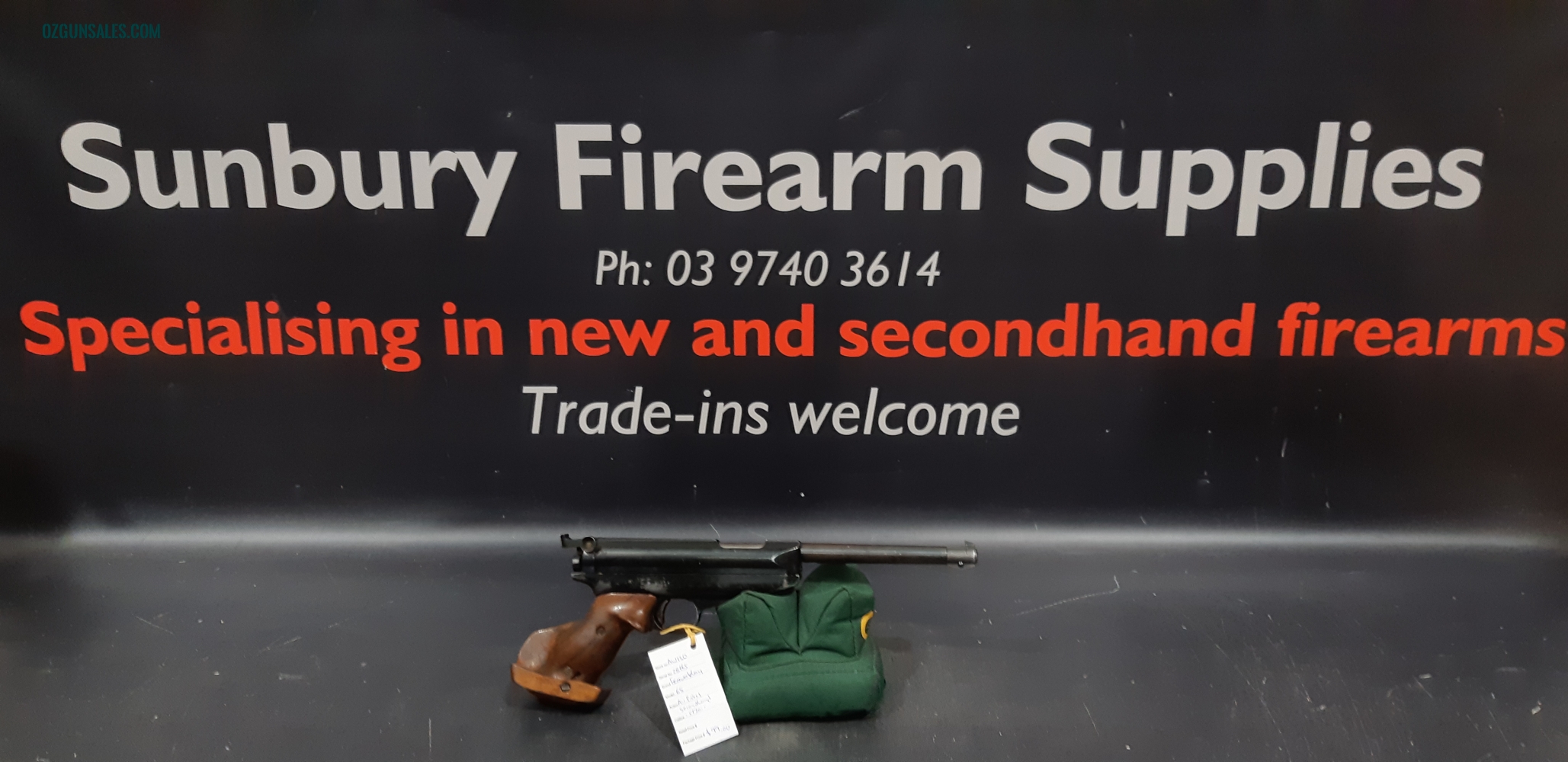 Feinwerkbau 65 177 Air Pistol S/H AW130