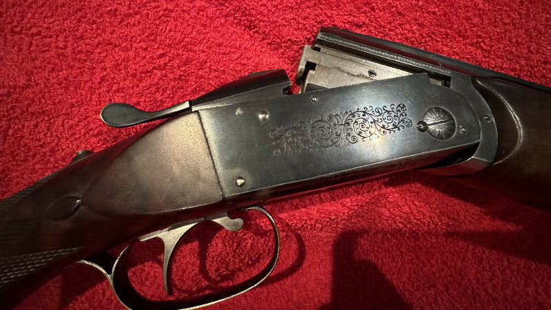 Krieghoff K32 Skeet, with 26 inch barrels fixed Chokes. Custom Stock. Deceased Estate. No case, as is.