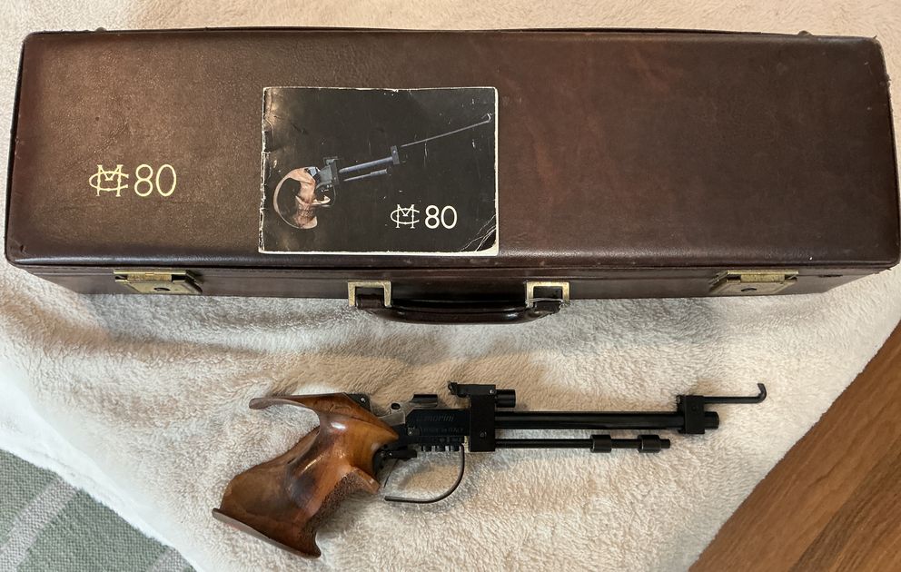 Morini  CM 80 Free Pistol.