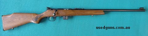 Marlin 782 22 WMR, original sights plus a peep sight fitted. Deluxe timber stock, 7 round mag.$300 plus $50 post to your Dealer in Eastern States.