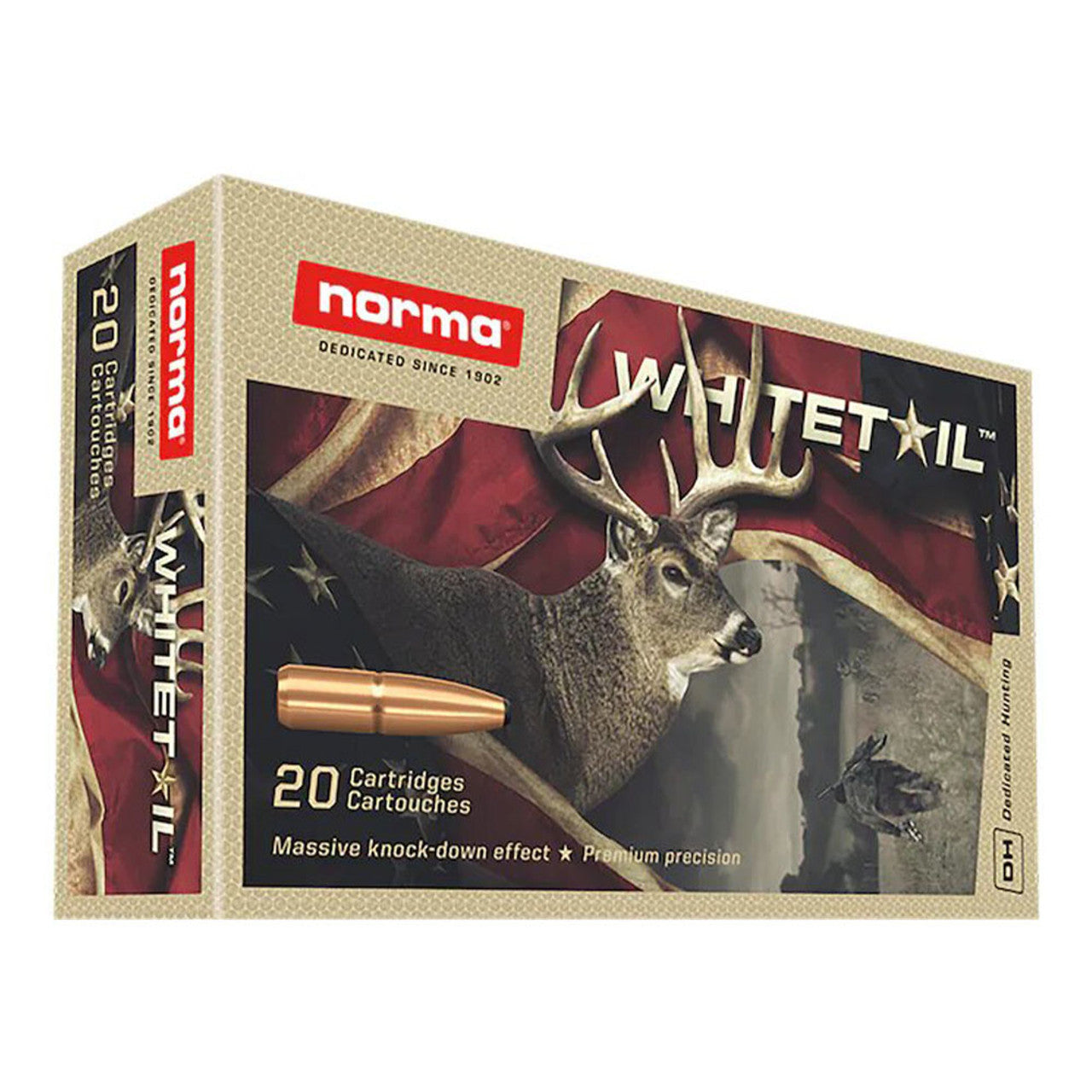 NORMA 6.5cm 140gr Whitetail SP 20 pack