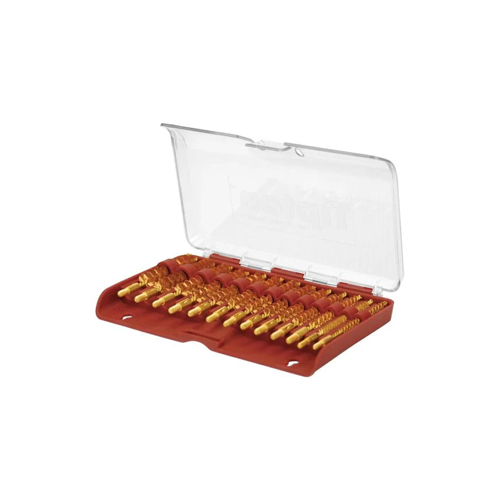 Bronze Bore Brush Set 13 Piece 17 - 45 Cal