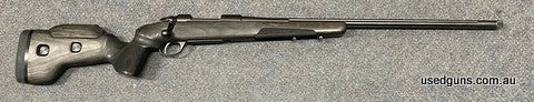 Excellent condition Sako 85 Black Wolf in 308W. Has an ergonomic pistol grip style 2 way adjustable stock. Has a 24 inch fluted and threaded barrel. $65 freight