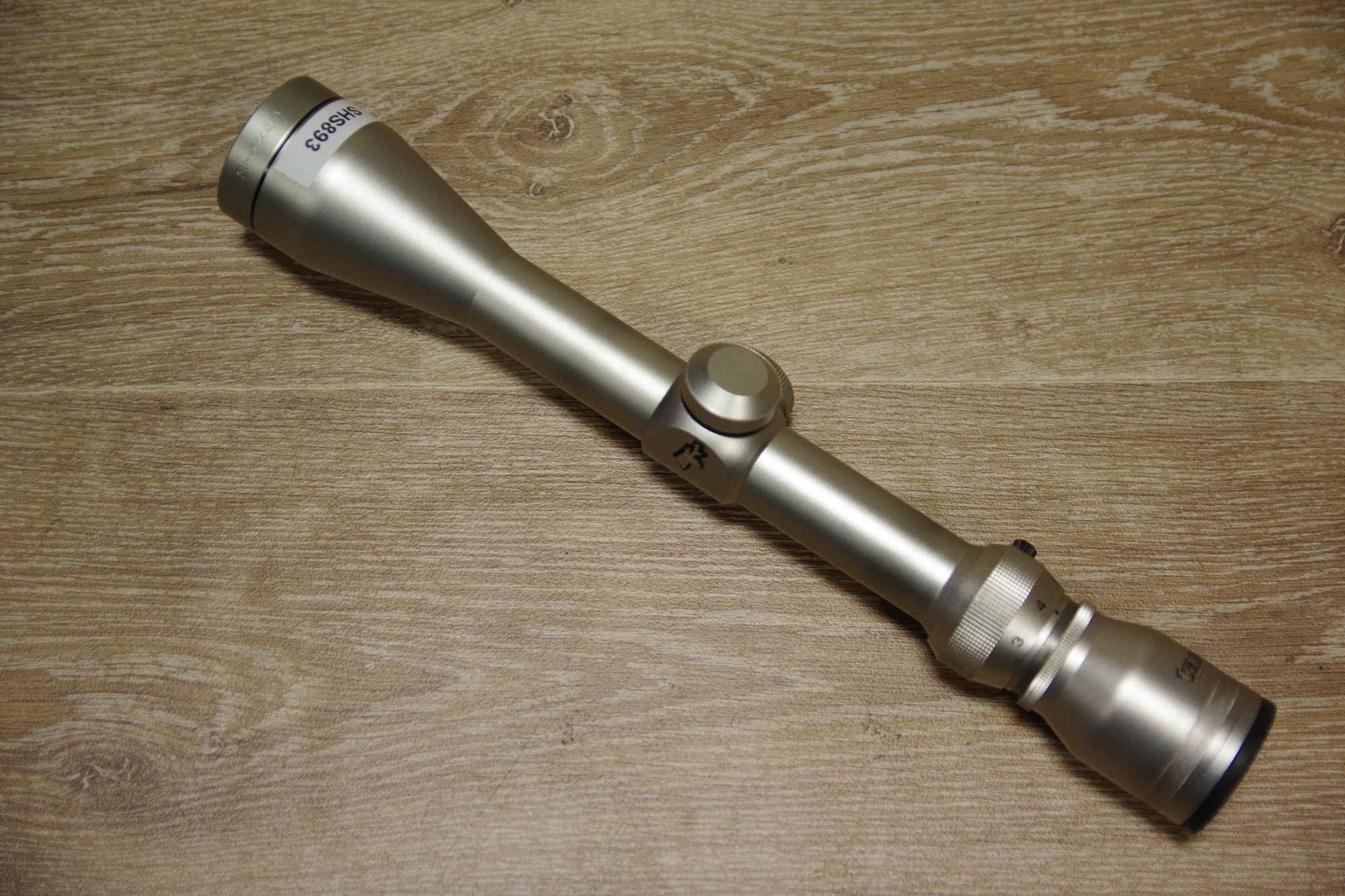 S/H TASCO WORLD CLASS SILVER (JAP) 3-9x40 SCOPE (SHS893)