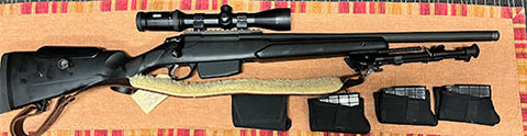 An excellent as new Tiika T-3 Tactical rifle in 308. Rifle is approximately 12 years old and has spent most of it's life in a safe. Has fired an estimated 100 r