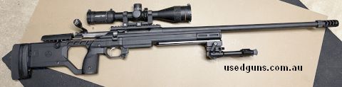 Lithgow Arms LA105 6.5cm. ( Excellent conditions). 1:8 RH TR. 24‚Äö√Ñ√π Heavy profile barrel (610mm). Large bolt knob. 2 x Lithgow Arms 10rnd magazines. Note: R
