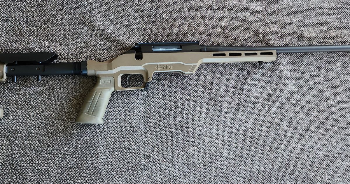 Ruger 243 MDT chassis