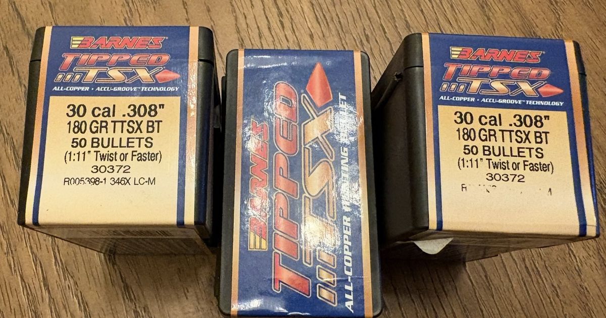 Reloading - Barnes, Nosler, Redding