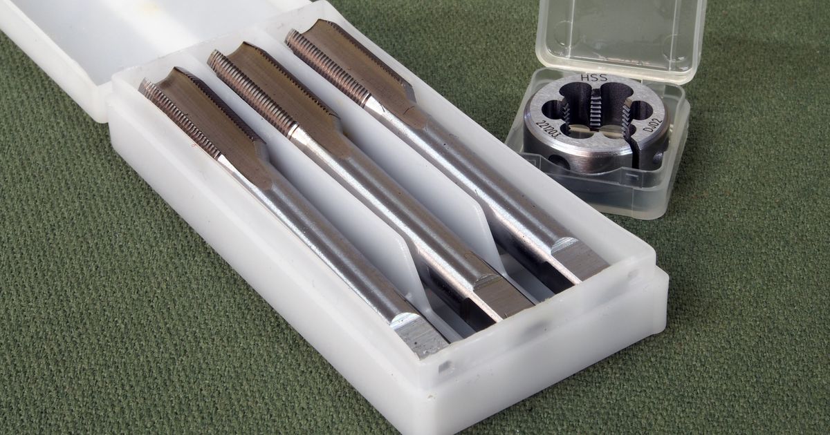 1/2 inch x 28, Tap & Die set, suits common Muzzle Threads