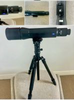 Perfect for backpack hunting or bench rest shooting. Tripod with quick release plate included. Postage at buyers expense or pick up Sydney