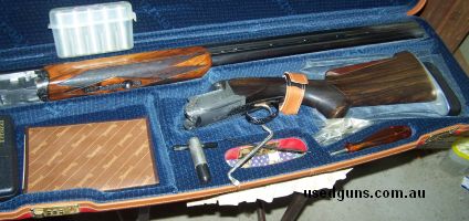 A lovely shotgun with full set of chokes all choke sizes fully adjustable stock, all original books.  1 owner.  have more photos so for more info call Gary 0400