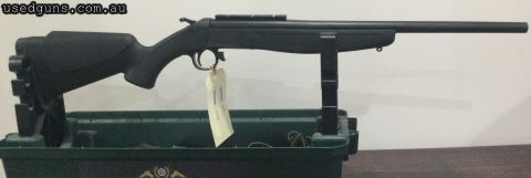 Single shot Connecticut Valley Arms Hunter in 243win. Has seen minimal use