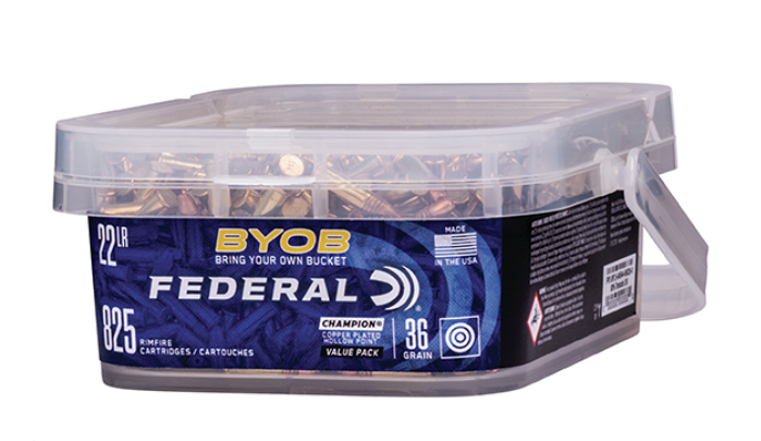 Federal 22LR 825pc BYOB