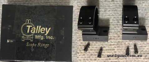 Talley lightweight low Remington Model 700 SA / LA mounts 1" USA made. (Box not included for advertising purpose only) Phone 0429849007. If reply by email pleas