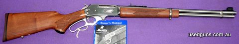 Stock Number.14317. Very attractive Marlin 336 stainless in 30-30. Almost excellent condition.