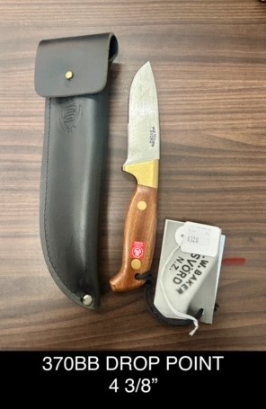 SVORD – DROP POINT 4 3/4″ 370BB KNIFE