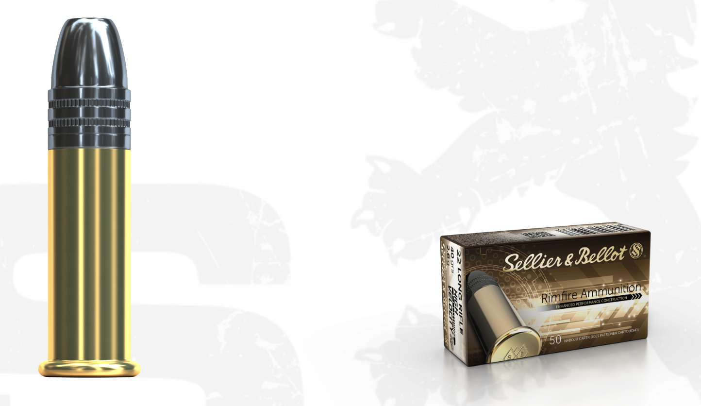 S&amp;B Sellier &amp; Bellot 22 Long Rifle HV HP 40 grain LHP