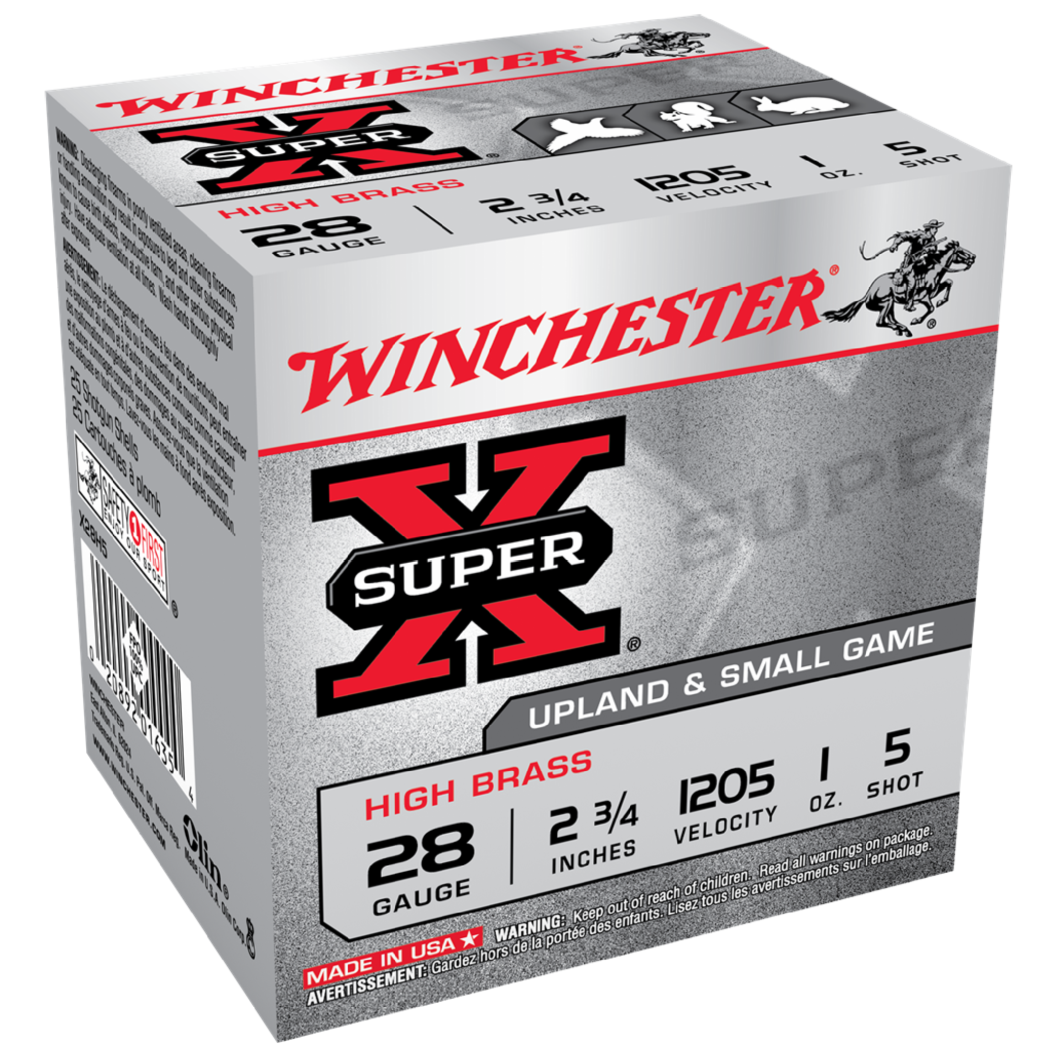 Super X 28G 5 2-3/4" 28gm (High Brass)