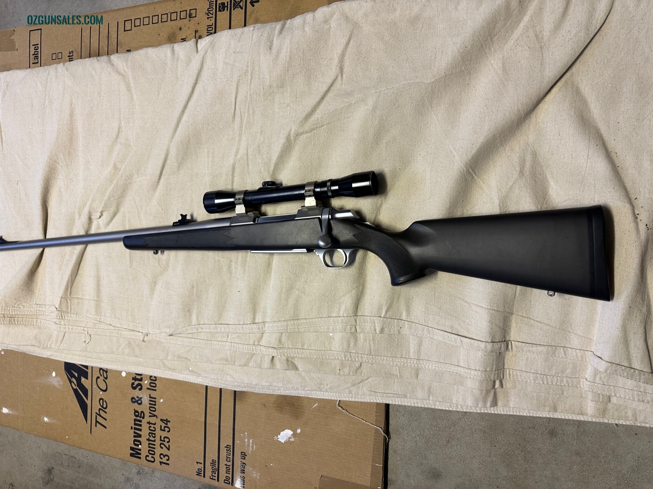Browning A Bolt Stainless 375H&H Left Hand
