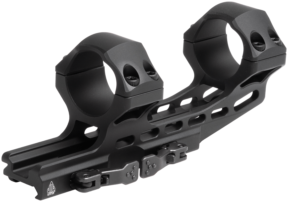 LEAPERS UTG CANTILEVER 30MM QR 50mm OFFSET PICATINNY MOUNT