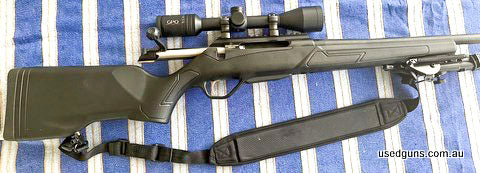 Well-maintained Lithgow LA102, near new and in excellent condition. It comes with a GPO Evolve 3x 4-12x42 scope and a bipod for added convenience. Don't miss ou