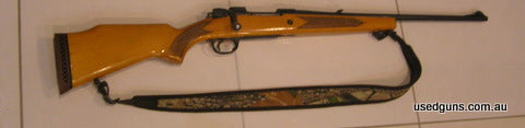HI, I am selling a parker hale midlands safari IN 22-250. This rifle is a Mauser 98 control feed action and is in very good condition. It has the barrel fully f