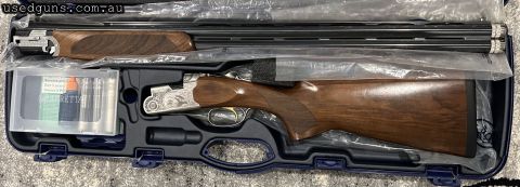 Beretta 687 Silver Pigeon grade 3 sporter, brand new unfired still in original packaging and box. Was a safe queen, only selling due to going with a different m