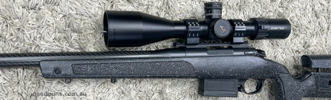 Bergara B14-R HMR Carbon fibre 18 inch barrel. The firearm has been pretty much a safe queen. Taken to the range to sight in, cleaned and put away. Shoots extre