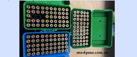 76 virgin, 71 1st fired, includes MTM boxes and postage