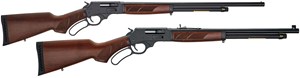 HENRY
H018 - SIDE GATE
410 GAUGE
5 SHOT
SIDE GATE LOADING 
LEVER ACTION SHOTGUN
CHECKERED WALNUT STOCK & FOREND
TRADITIONAL BLUED FINISH

AVAILABLE IN
H018G-410 24" BARREL WITH BRASS BEAD FRONT SIGHT
NEW $1790

H018G-410R 19.75" BARREL WITH SEMI BUCKHORN SIGHT
NEW $1790