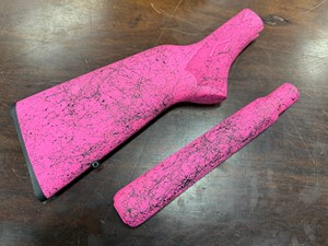 MARLIN
MODEL 336
PINK WITH BLACK FLECK
BUTTSTOCK AND FOREND
STOCK SET
TWO SETS ONLY

AS NEW $110 PER SET