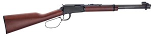 HENRY
H1 CLASSIC 
LARGE LOOP
LEVER ACTION 
AMERICAN WALNUT 
STOCK & FOREND

AVAILABLE IN 
H001L22 22LR 15 SHOT 18.5 INCH BARREL NEW $799
H001L22M 22WMR 12 SHOT, 18.5 INCH BARREL NEW $990
H001R22 22LR 13 SHOT 16.5 INCH BARREL NEW $799
H001R22M 22WMR 10 SHOT 16.5 INCH BARREL NEW $990