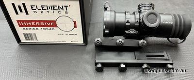 Element Immersive 10x40 now in stock. LPR-1D MRAD reticle in an ultra compact Prismatic Rifle scope with many unique properties including market leading field o