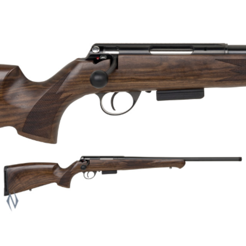 ANSCHUTZ 1771D GERMAN STOCK RIFLE 20" THREADED