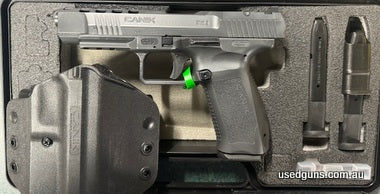 TP9 SFX is developed to serve as the Premium version of TP Series Pistols with its 132mm (5.20-inch) barrel. SFX comes with many new features as modular for the