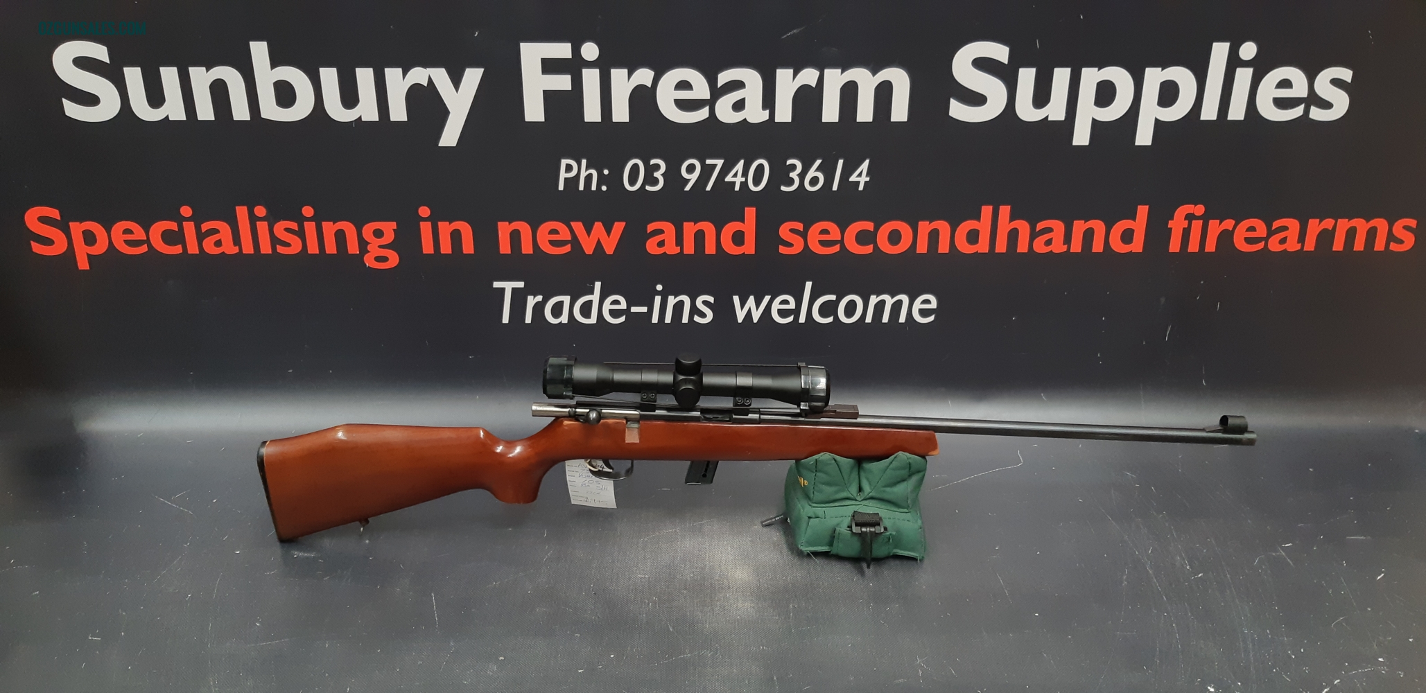 Voere 105 22LR S/H + Tasco 4x32 Scope AV444