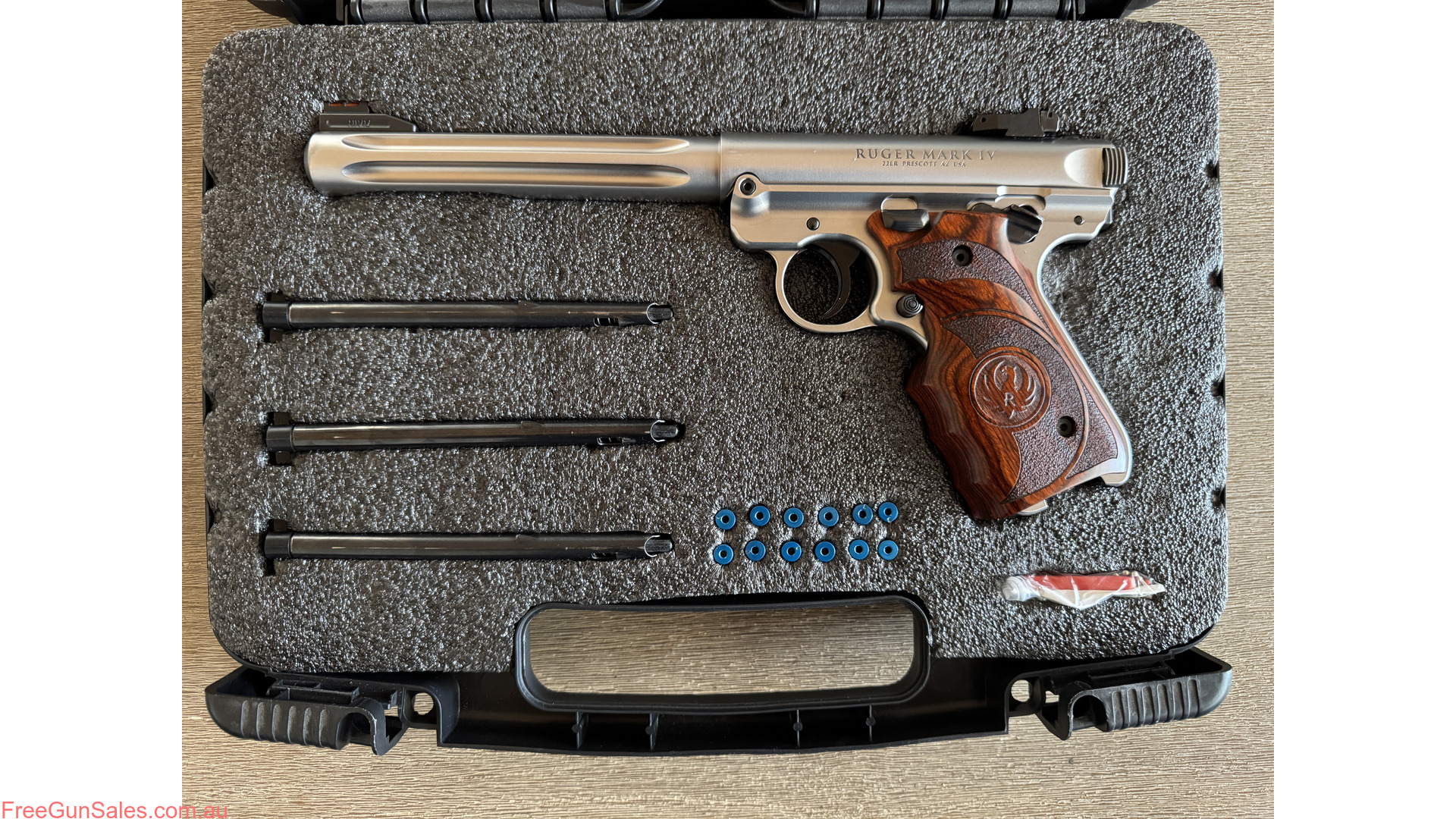 Ruger Mark IV Hunter – Stainless .22LR (Excellent Condition) Launceston