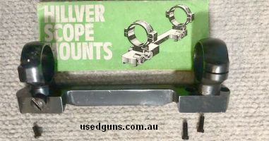 Hillver Springfield 1903 rifle 1" mount. Quality blued steel windage adjustable mount. Phone 0429849007. If reply by email please forward return phone number.
