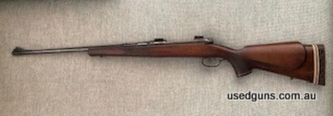 Unique rifle with deluxe Anschutz rifle stock and savage action. I have never fired it. Cleaning out the safe. Looking for a quick sale.