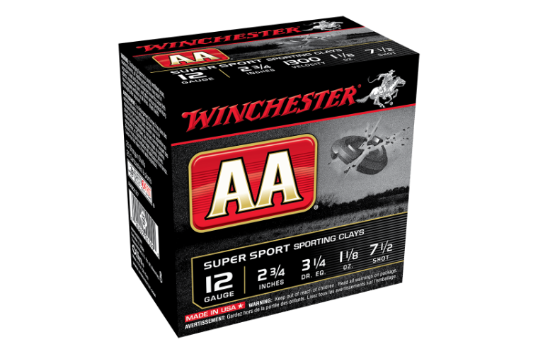 Winchester AA Super Sporting 12G 7.5 2-3/4″ 32gm